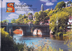 Image of Front cover of Shropshire in colour photographs