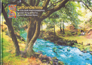 Image of Front cover of the Book Staffordshire in Colour Photographs