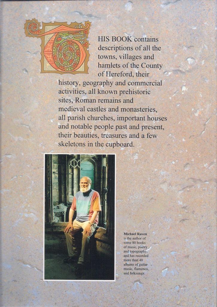 Image of A Guide to Herefordshire - Back Cover