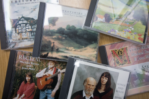 Iamge of Michael Raven and Joan Mills CDs